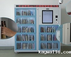 智能图书柜：操作便捷，24小时借阅，借还图书更简单！